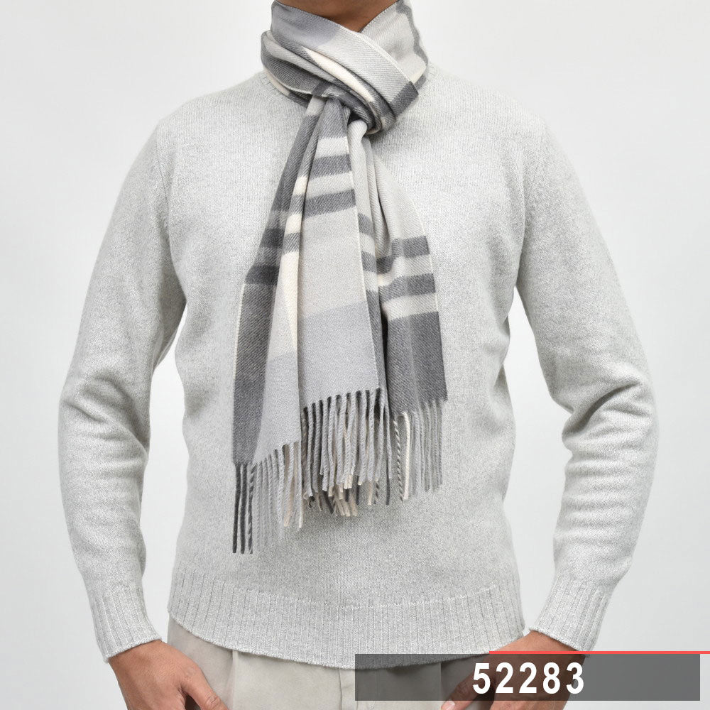 Joshua Ellis（ジョシュア エリス） カシミアチェックマフラー 35×190 J0S24W0000