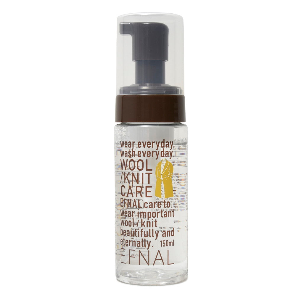 EFNAL care（イフナル ケア） ウール・ニット専用ケア用品（水なしで使える合成洗剤）EFCR002