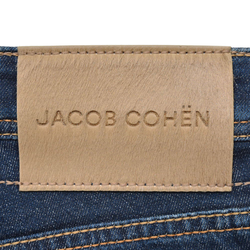 JACOB COHEN（ヤコブコーエン） BARDバード ウォッシュドコットンストレッチスリムテーパードデニム 226-22378