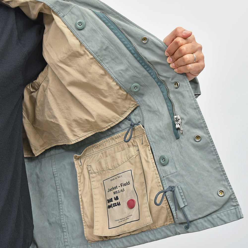 Ten c テンシー FIELD JACKET フィールドジャケット OJJ ポリエステル ナイロン M-65 ブルゾン