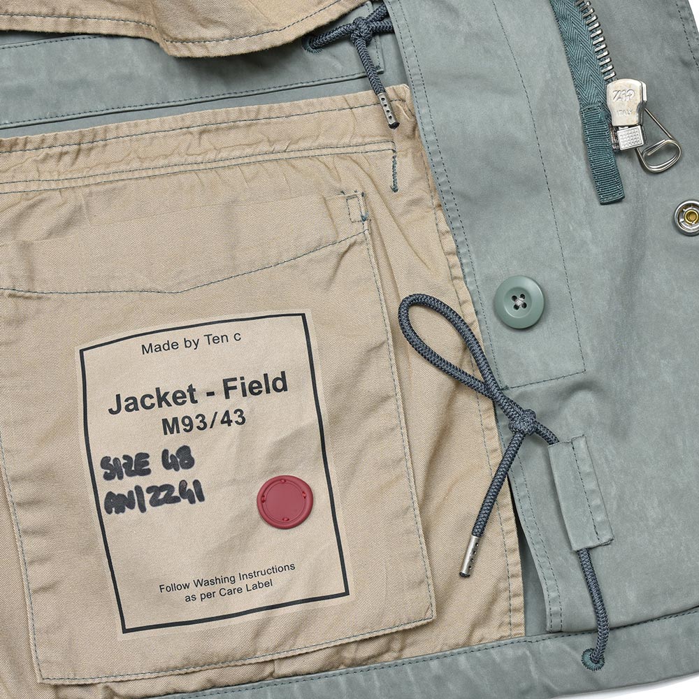 Ten c テンシー FIELD JACKET フィールドジャケット OJJ ポリエステル ナイロン M-65 ブルゾン