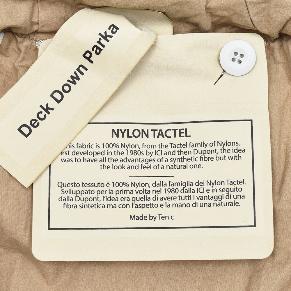 Ten c テンシー DECK DOWN PARKA ナイロン N-3B ダウンジャケット