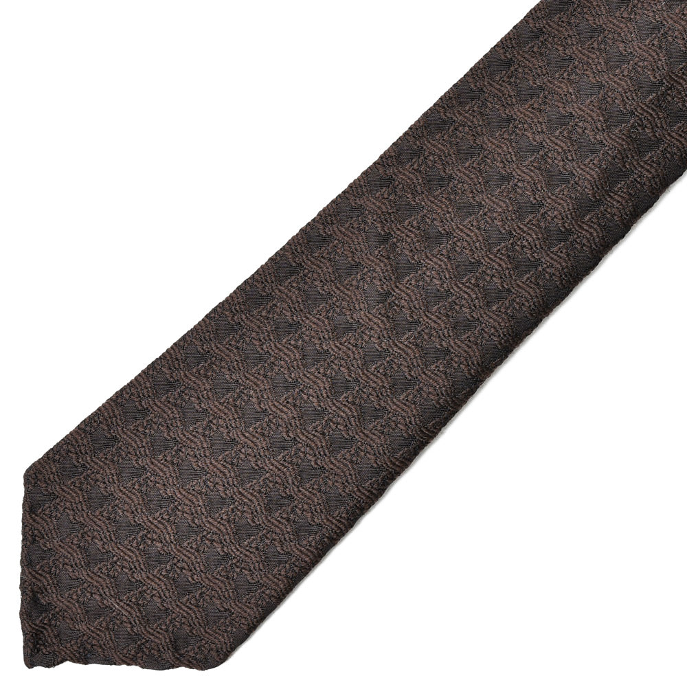 TIE YOUR TIE（タイ ユア タイ） ウールシルクハウンドトゥースセッテピエゲタイ TD633280007 18246212179