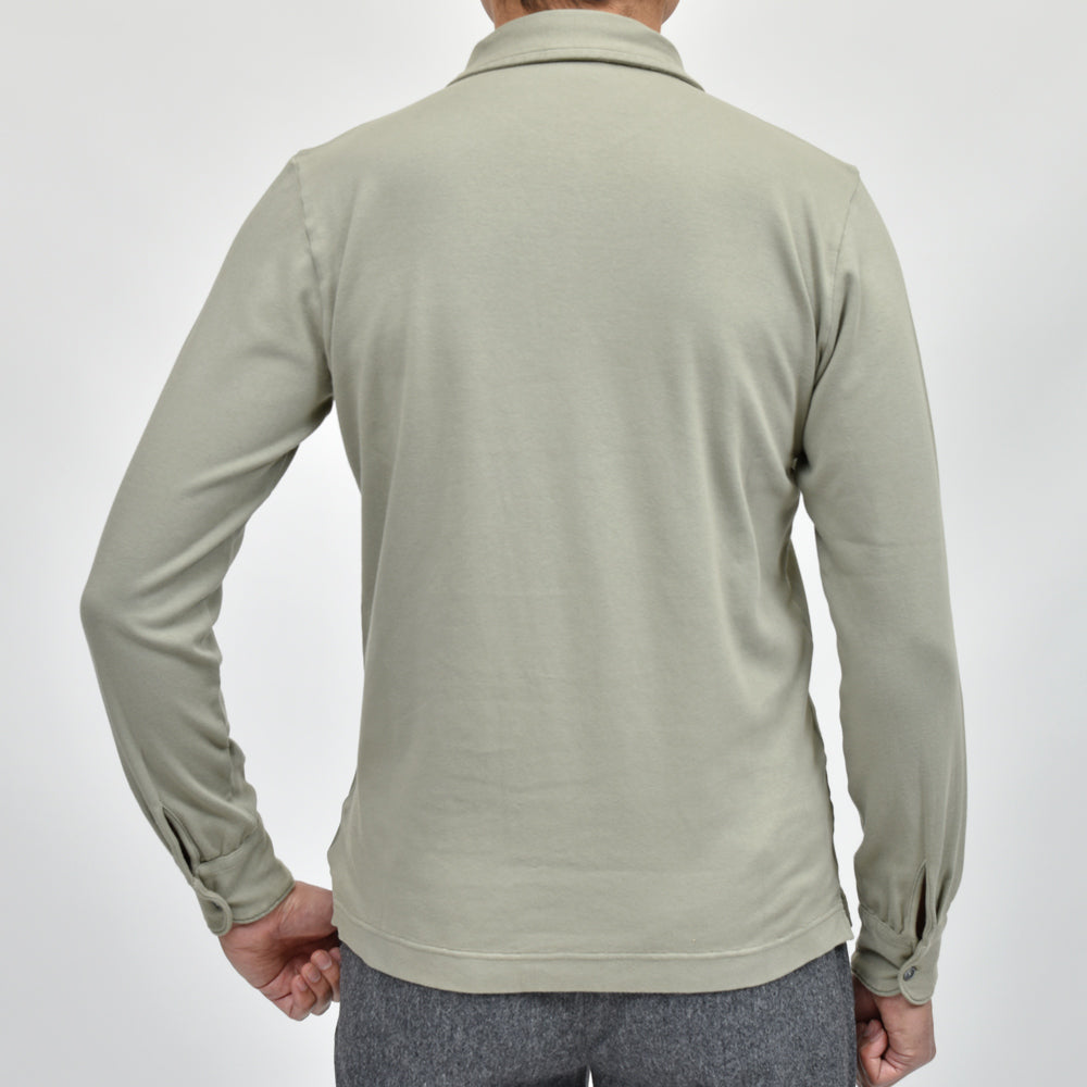 ZANONE（ザノーネ） コットンジャージL/Sポロ POLO ML/SLIM FIT/815102/ZM338/23400