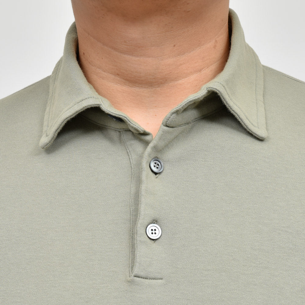 ZANONE（ザノーネ） コットンジャージL/Sポロ POLO ML/SLIM FIT/815102/ZM338/23400