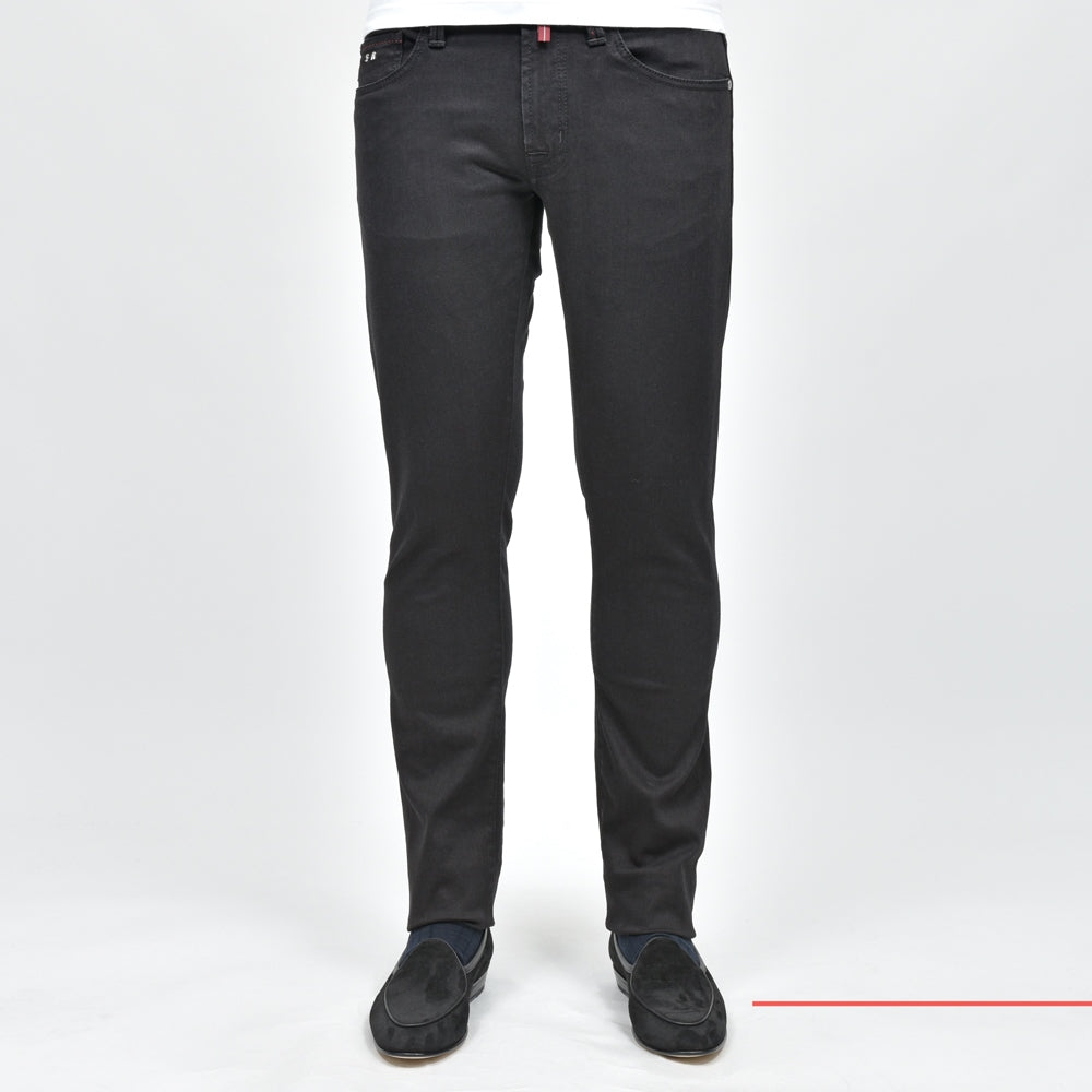TRAMAROSSA（トラマロッサ） LEONARDレオナルド スーパーストレッチドリルスリムテーパードパンツ 414-30071265