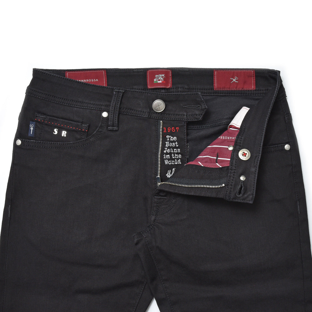 TRAMAROSSA（トラマロッサ） LEONARDレオナルド スーパーストレッチドリルスリムテーパードパンツ 414-30071265