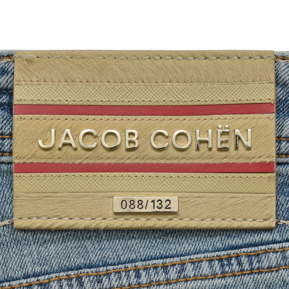 JACOB COHEN（ヤコブコーエン） BARDバード LIMITED EDITION ヴィンテージウォッシュテーパードフィットセルビッジデニム 226-22399