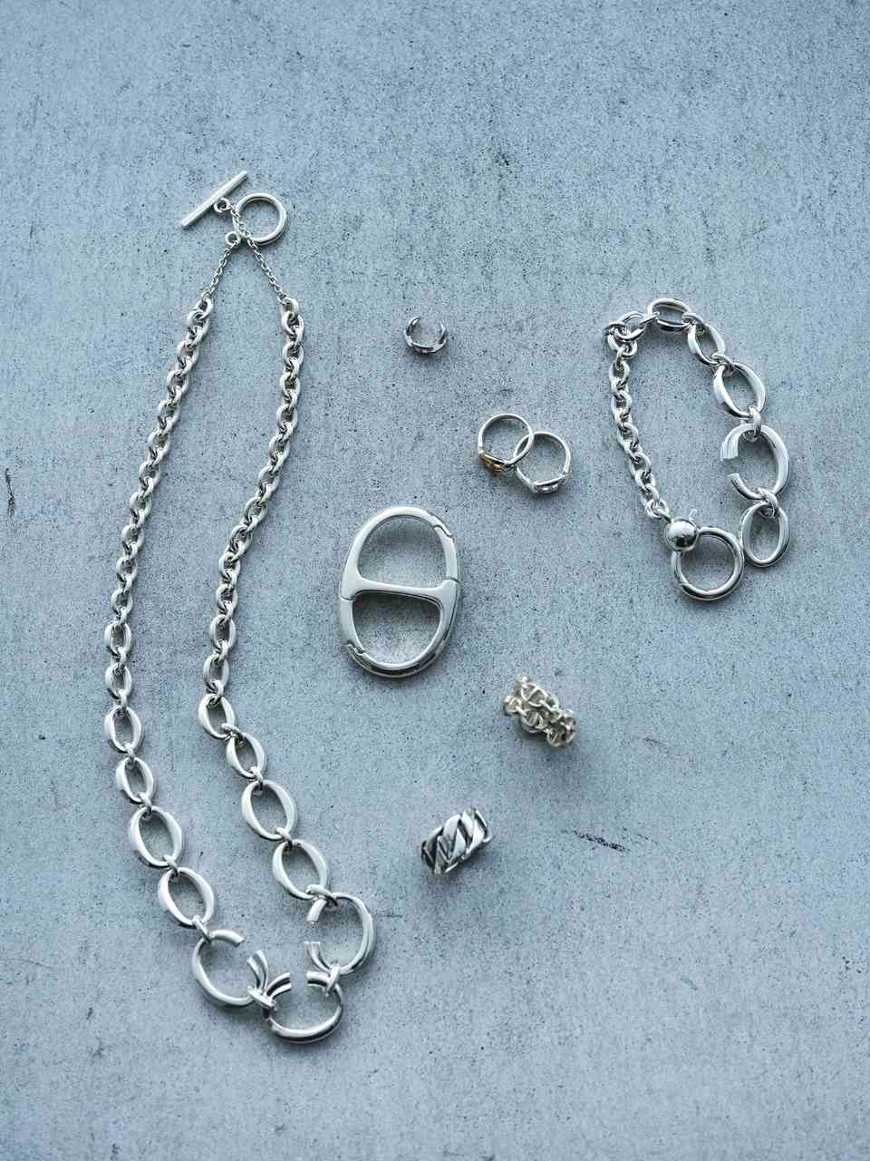 エムビー / OX JEWELRy Anchor Chain Classic Carabiner