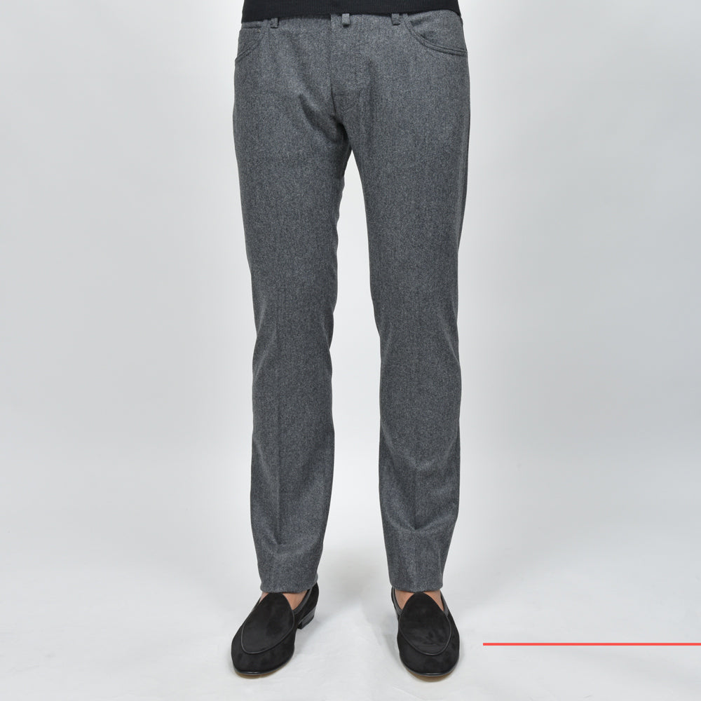 JACOB COHEN（ヤコブコーエン） NICKニック PREMIUM EDITION ウールフランネルストレッチスリムテーパードパンツ 226-22374