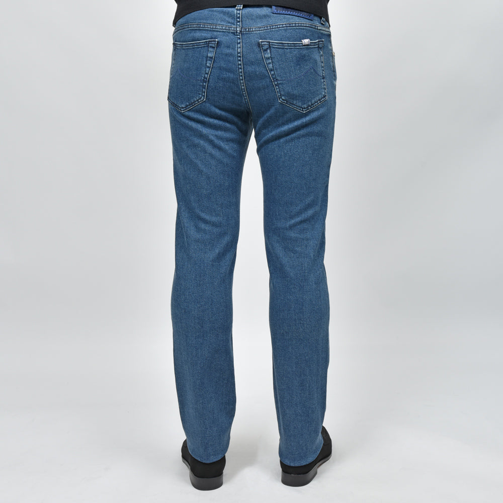 JACOB COHEN（ヤコブコーエン） BARDバード PREMIUM EDITION ウォッシュドコットンカシミヤストレッチテーパードフィットデニム 226-22454