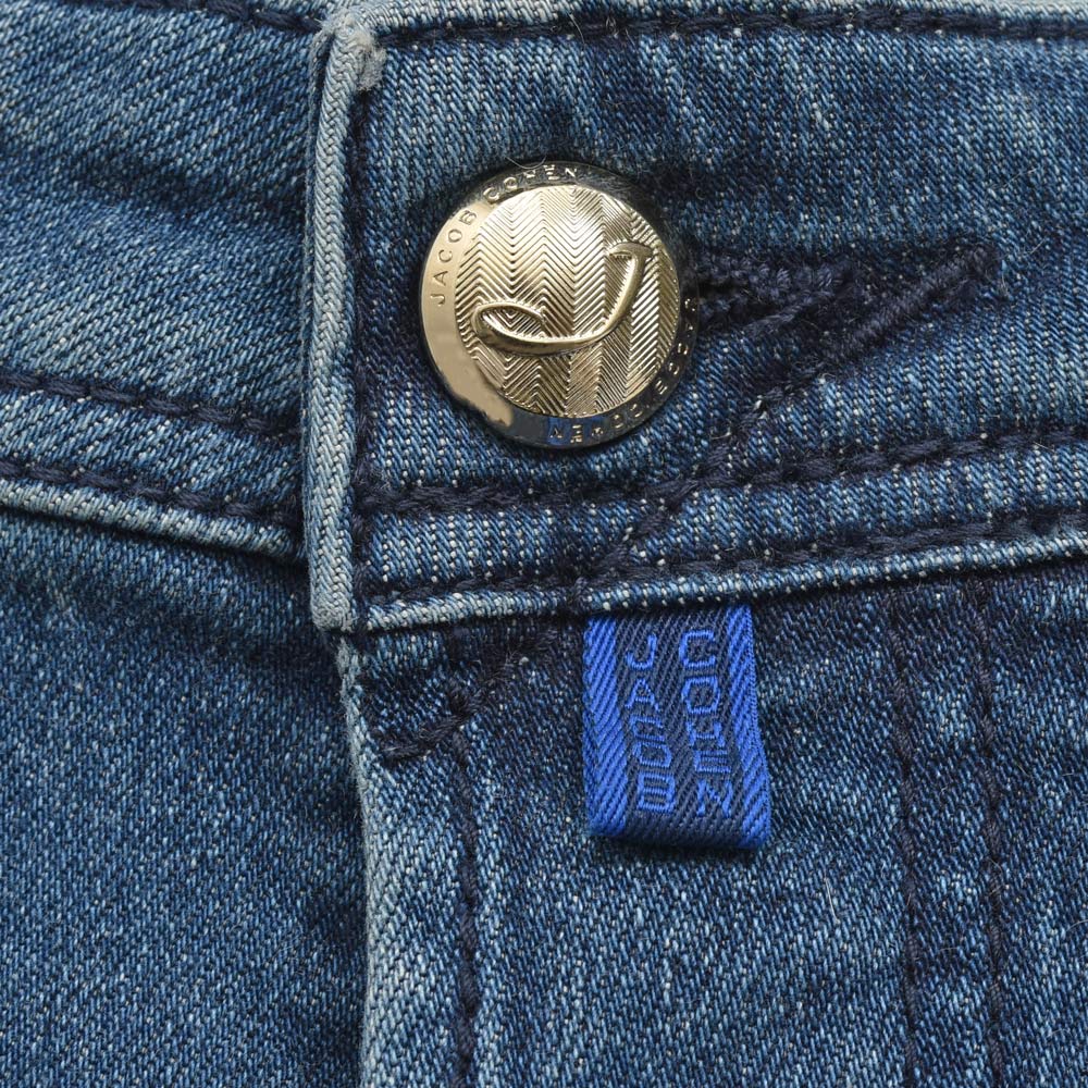 JACOB COHEN（ヤコブコーエン） BARDバード PREMIUM EDITION ウォッシュドコットンカシミヤストレッチテーパードフィットデニム 226-22454