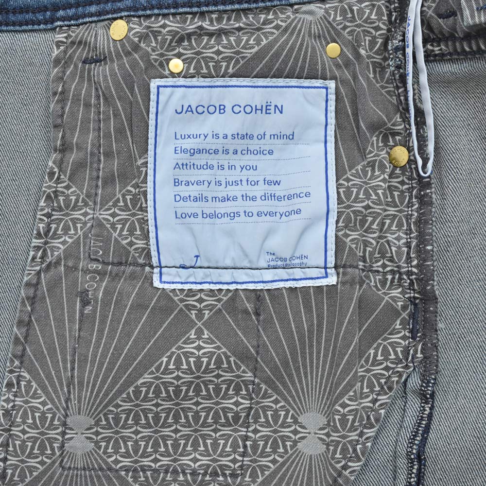 JACOB COHEN（ヤコブコーエン） BARDバード PREMIUM EDITION ウォッシュドコットンカシミヤストレッチテーパードフィットデニム 226-22454