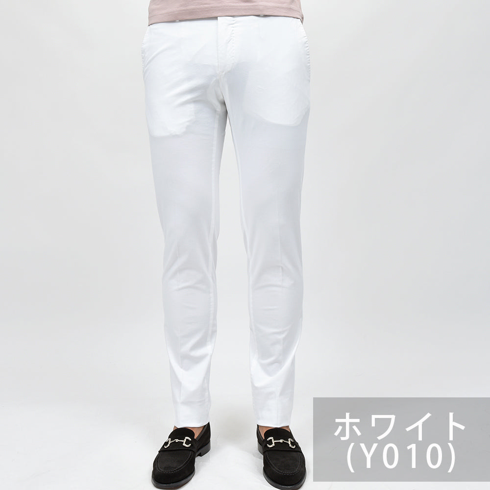 PT TORINO ピーティー トリノ コットン ストレッチ ライトウエイトギャバジン ノープリーツ パンツ SUPERSLIM FIT/GL04