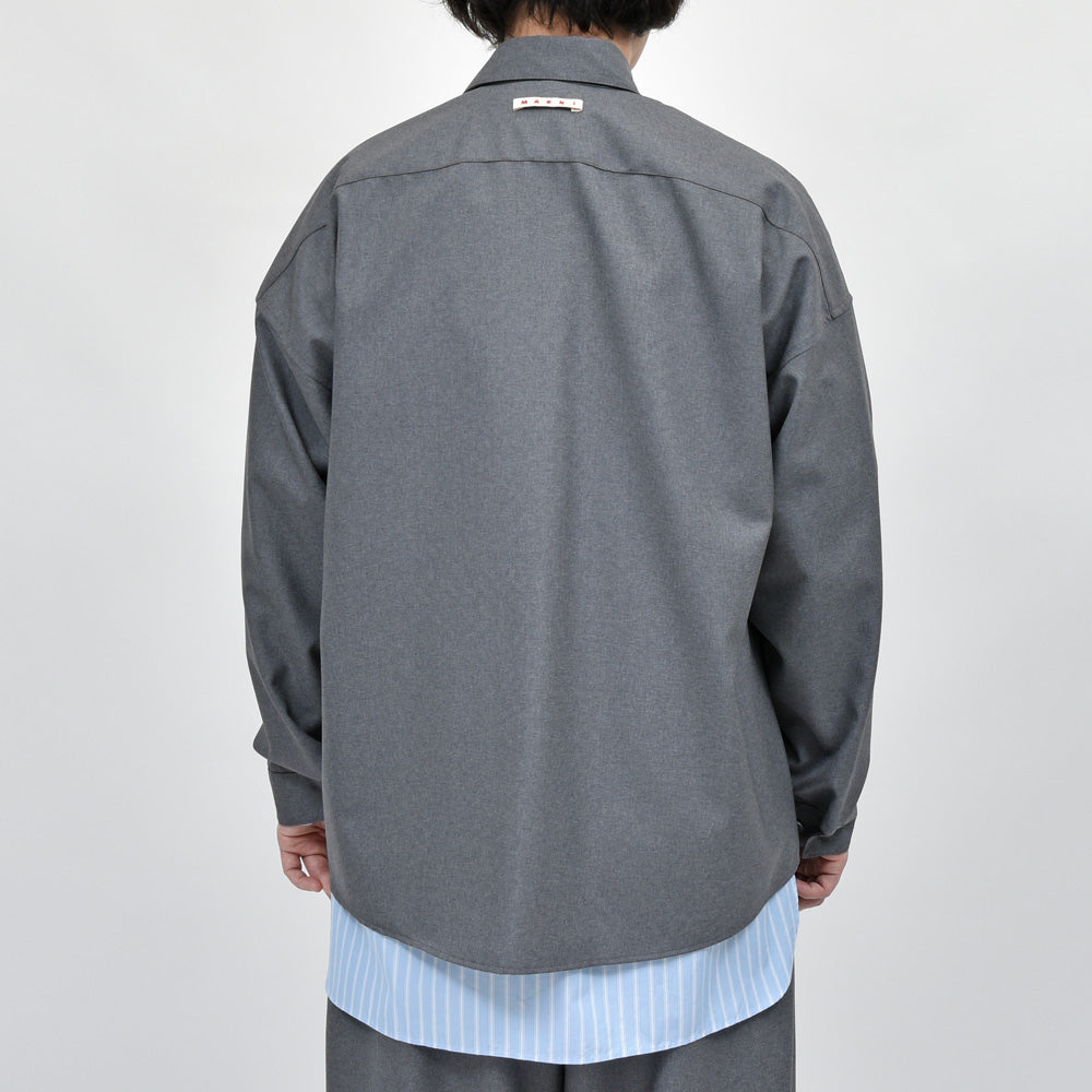 MARNI（マルニ） ウールトロピカルシャツ CUMU0061A3 TW839