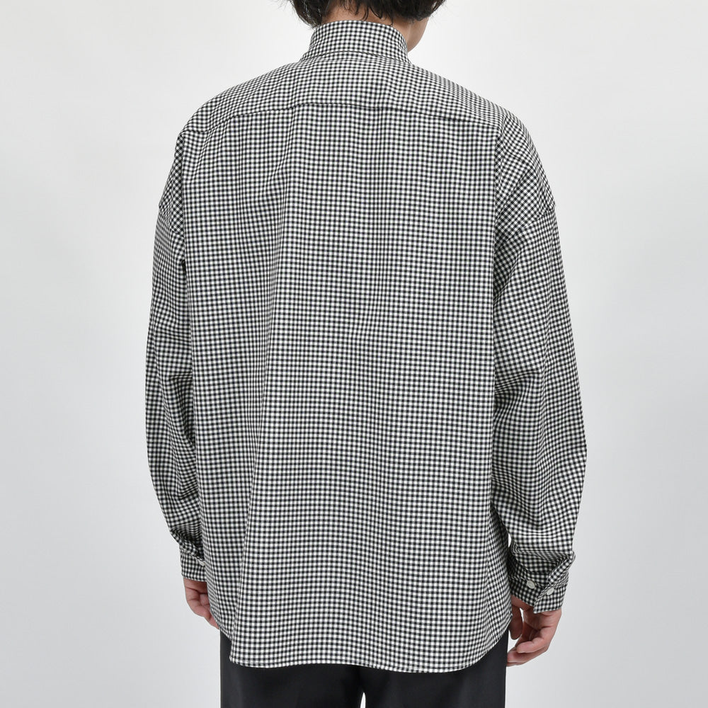 MARNI（マルニ） ポリエステルウールギンガムチェックシャツ CUMU0061S5 UTP787