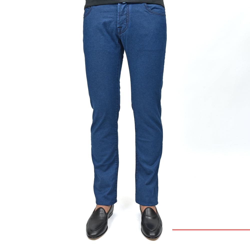 JACOB COHEN（ヤコブコーエン） NICKニック PREMIUM EDITION ウォッシュドコットンポリエステルストレッチテーパードフィットデニム 226-22616