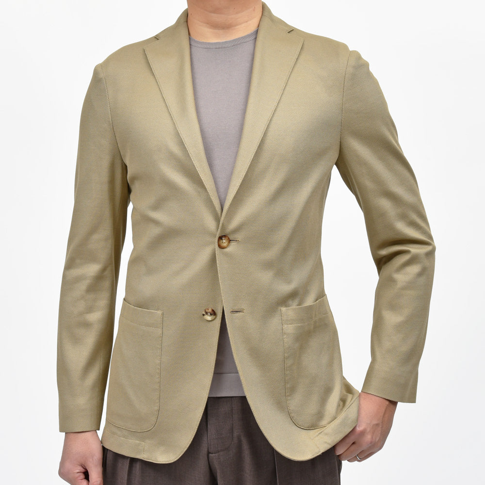 BOGLIOLI（ボリオリ） EMPTY JACKETエンプティジャケット コットンホップサックジャージ2Bジャケット 0G0166/SB5024