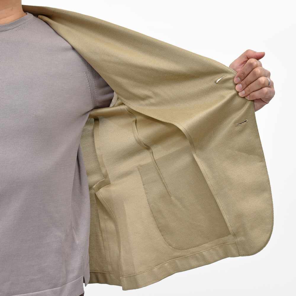 BOGLIOLI（ボリオリ） EMPTY JACKETエンプティジャケット コットンホップサックジャージ2Bジャケット 0G0166/SB5024