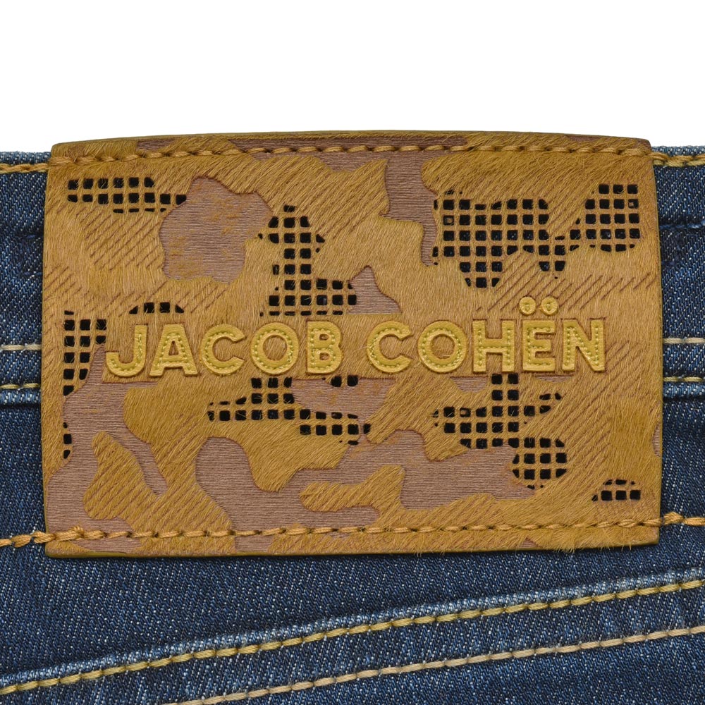 JACOB COHEN（ヤコブコーエン） BARDバード PREMIUM EDITION ウォッシュドコットンストレッチテーパードフィットデニム 226-22121