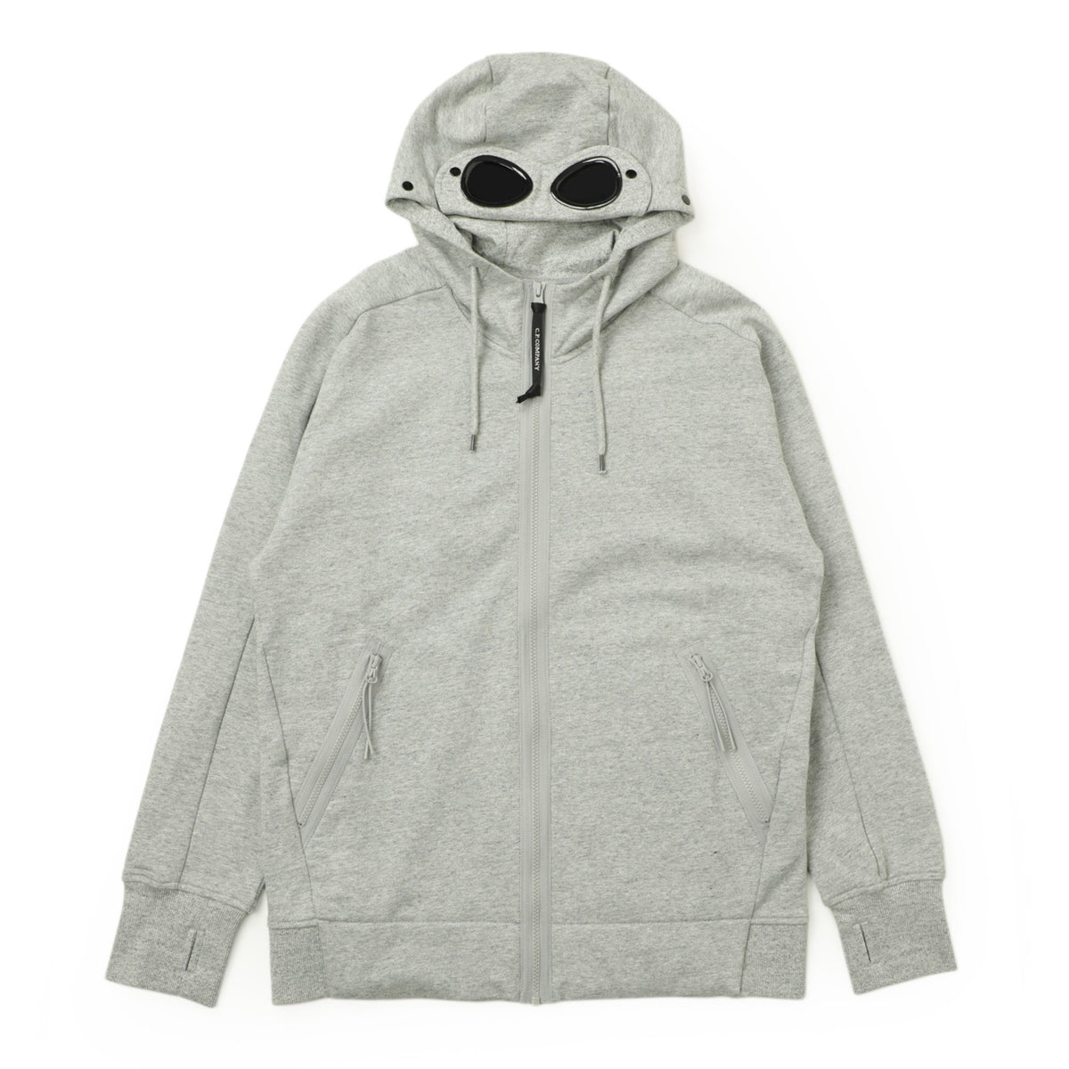 シーピーカンパニー /  コットン 裏毛 ゴーグル フーデッド スウェット パーカー / 18CMSS028A / 005086W / グレー