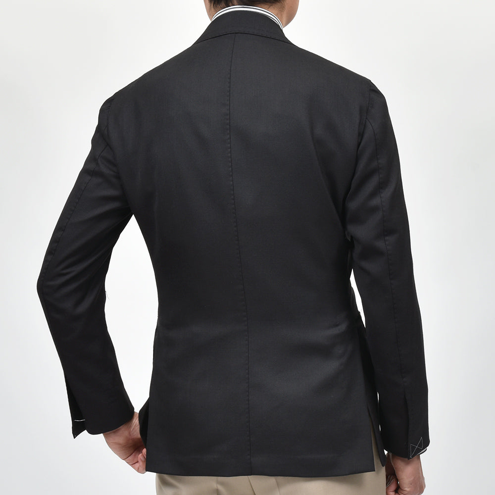 TITO ALLEGRETTO ティト アレグレット ヴァージンウール ホップサック ゴールドメタルボタン シングル3Bジャケット