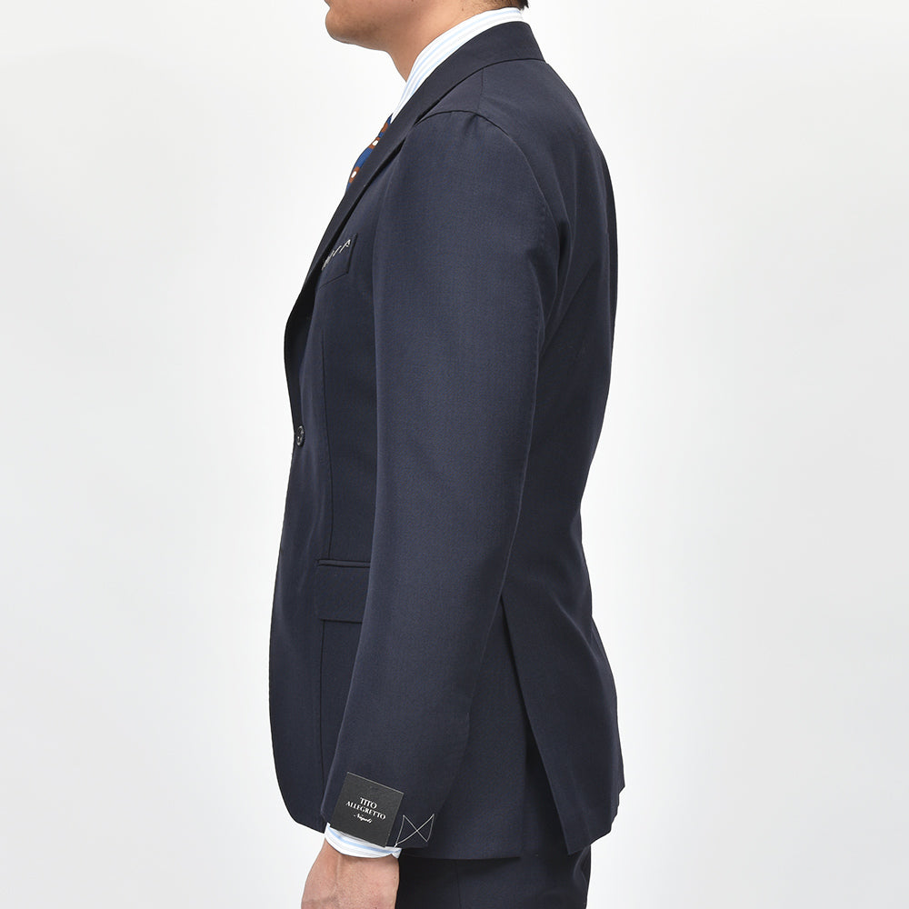 TITO ALLEGRETTO ティト アレグレット DORMEUIL ヴァージンウール モヘア 1プリーツ シングル3Bスーツ