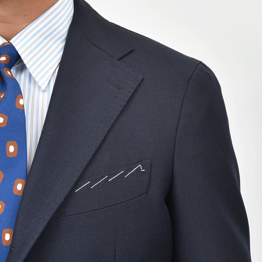 TITO ALLEGRETTO ティト アレグレット DORMEUIL ヴァージンウール モヘア 1プリーツ シングル3Bスーツ