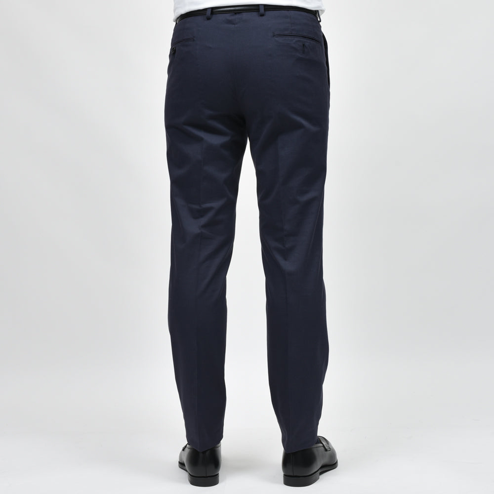 guji（グジ） ストレッチコットンカシミア1プリーツパンツ(MADE BY RING JACKET / Ermenegildo Zegna ファブリック) 13051200028