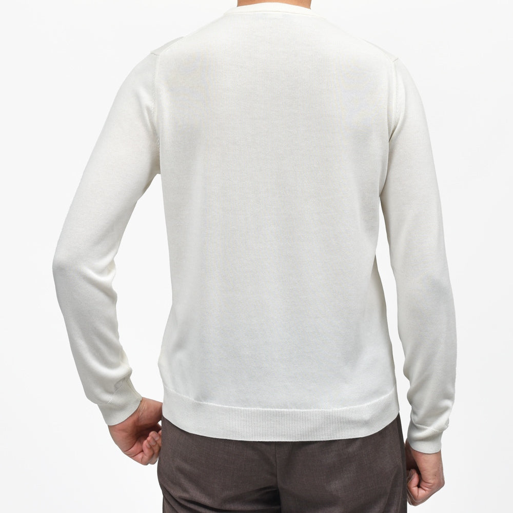 ZANONE（ザノーネ） 12ゲージコットンクレープクルーネックニット GIRO/SLIM FIT/810104/ZY318/35404