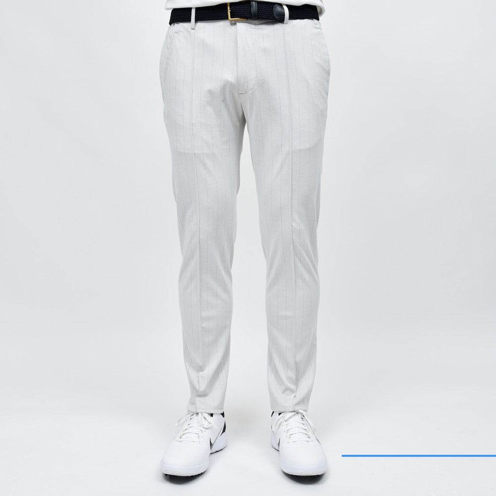 giab's ARCHIVIO（ジャブス アルキヴィオ） guji golf別注MASACCIOマサッチョ ペンシルストライプジャージシャーリングパンツ A3719