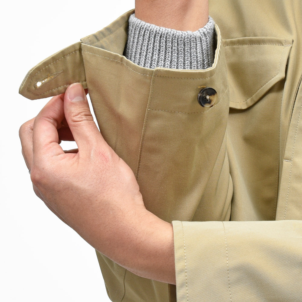 Whiteley&Green（ホワイトリー アンド グリーン） MELTHAM コットンギャバジンM-65フィールドジャケット