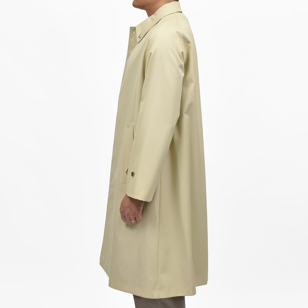 Whiteley&Green（ホワイトリー アンド グリーン） HUDDERSFIELD コットンギャバジンバルカラーコート