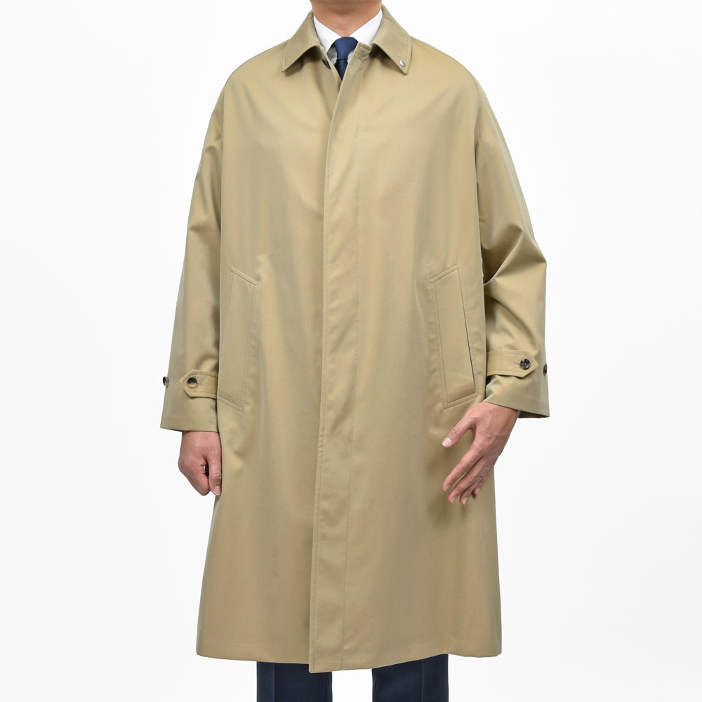 Whiteley&Green（ホワイトリー アンド グリーン） HUDDERSFIELD コットンギャバジンバルカラーコート