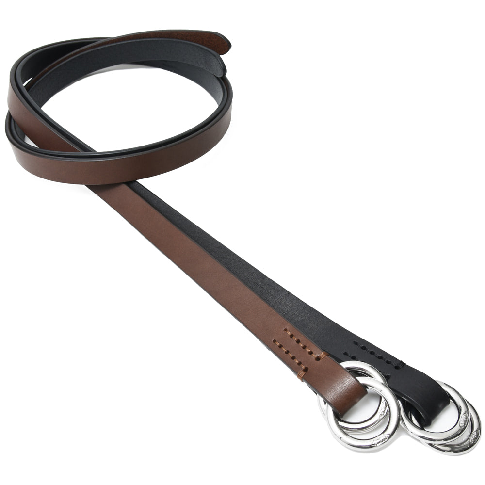 J&M DAVIDSON（J&M デヴィッドソン） RING BELT 20MM アニリンレザーリングベルト
