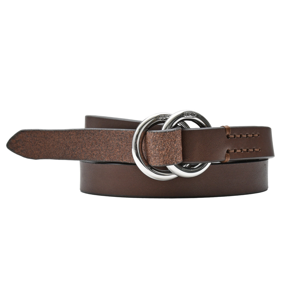 J&M DAVIDSON（J&M デヴィッドソン） RING BELT 20MM アニリンレザーリングベルト