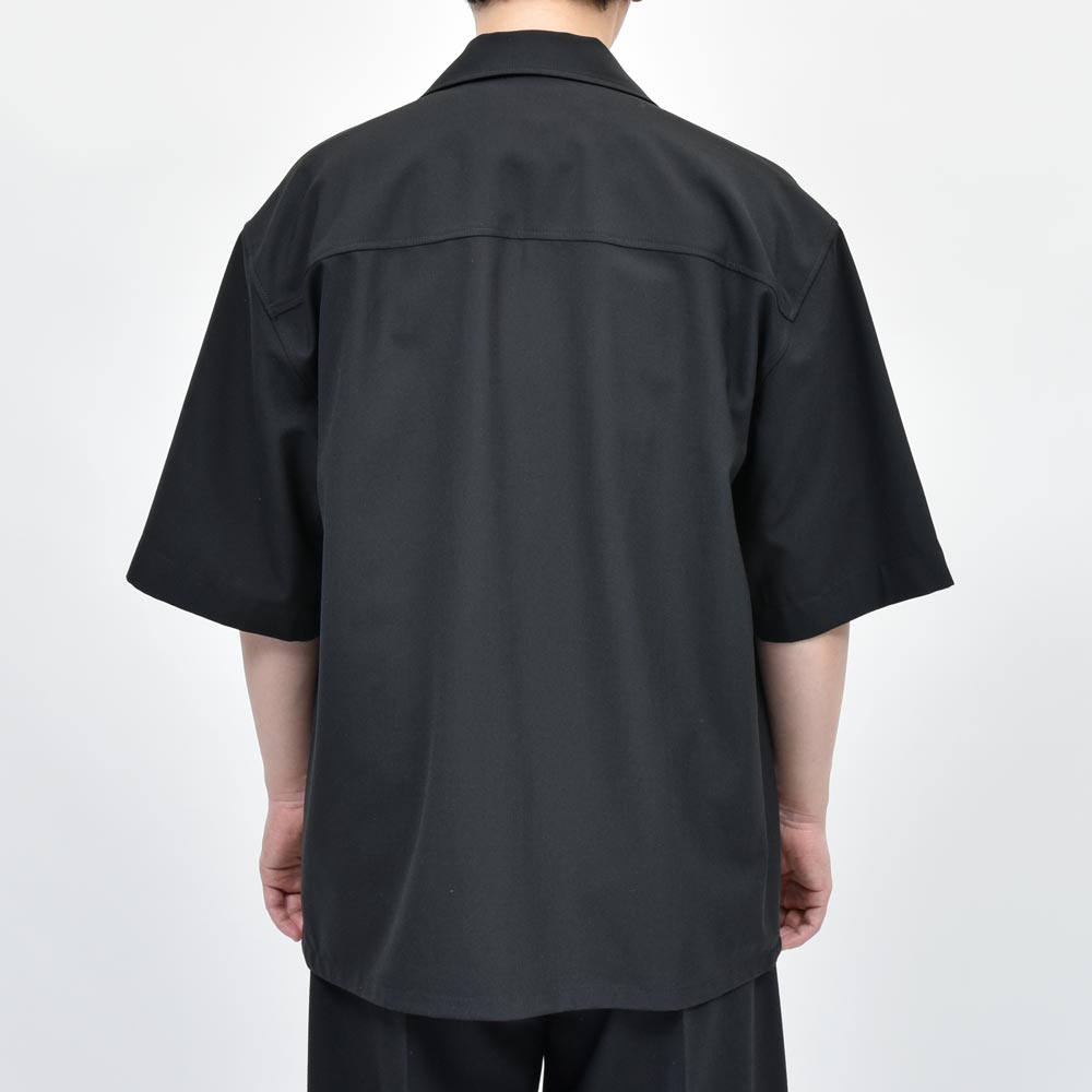 MARNI（マルニ） ポリエステルウールオープンカラーS/Sシャツ CUMU00543S3