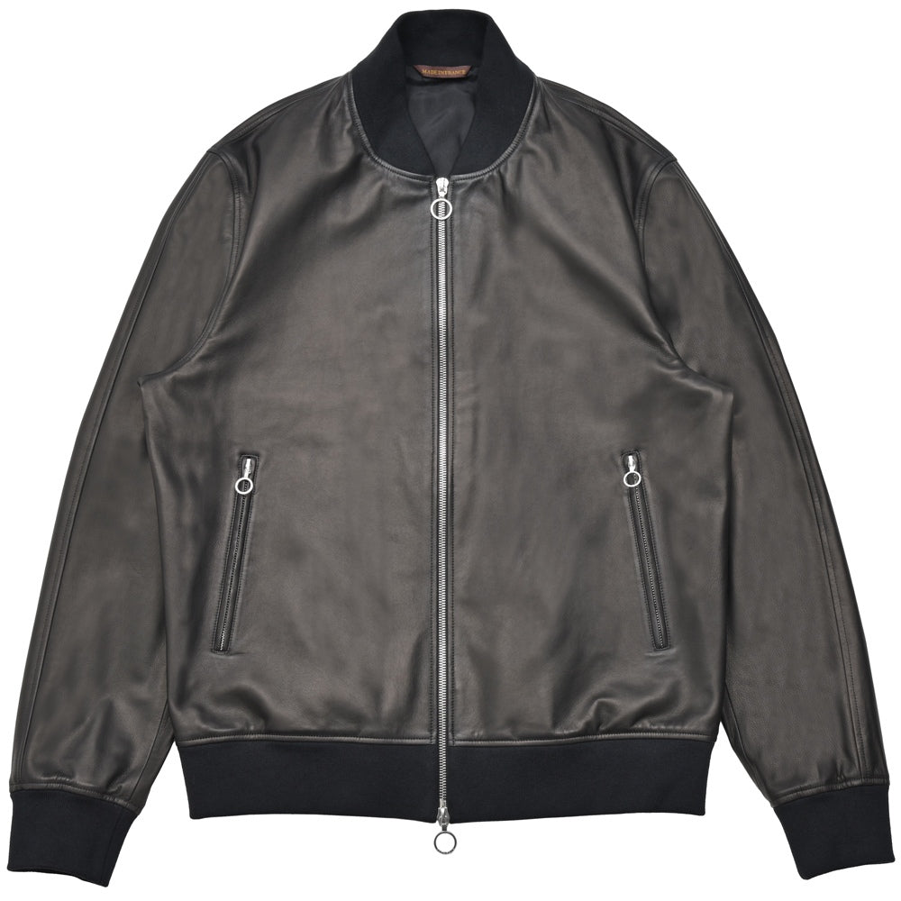 SERAPHIN（セラファン） DEAN+ZIPS ディーンジップス ラムナッパレザーボマーブルゾン 126-00