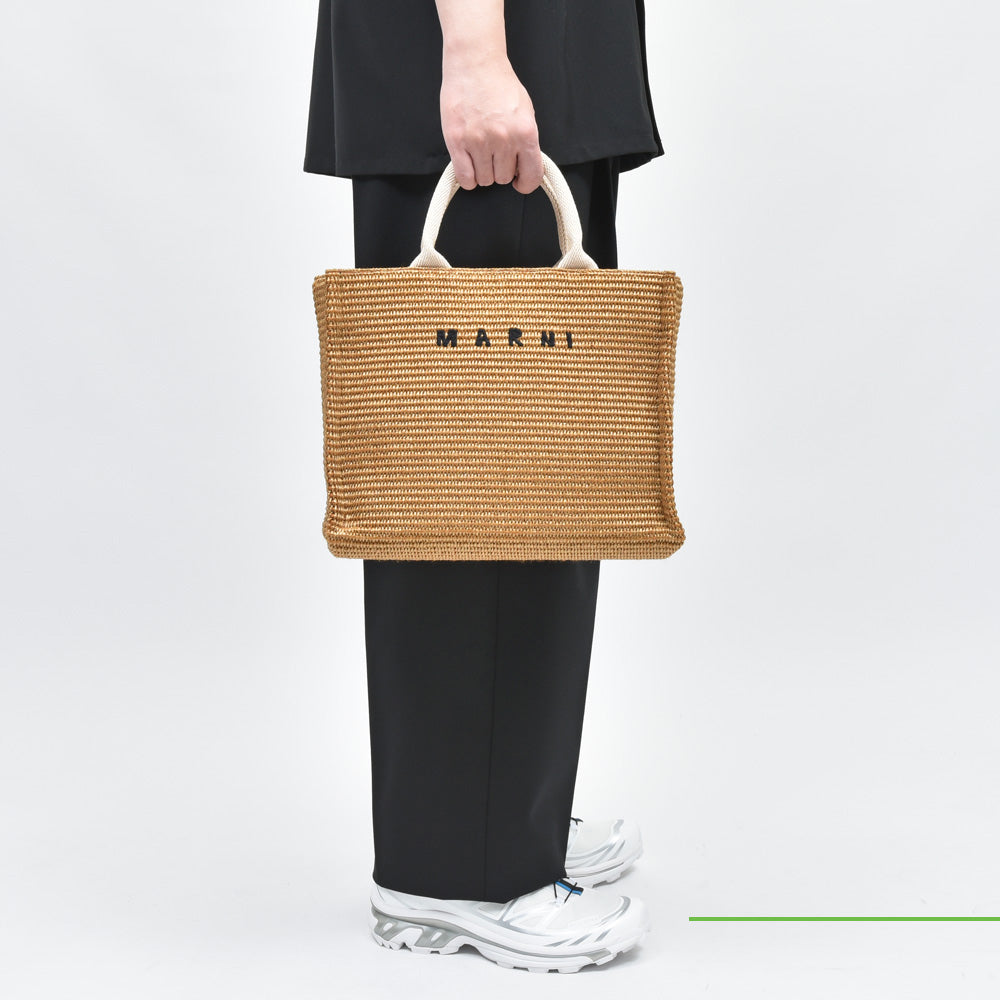 MARNI（マルニ） East-West コットンナイロン2WAYトートバッグ SHMP0077U0 P3860