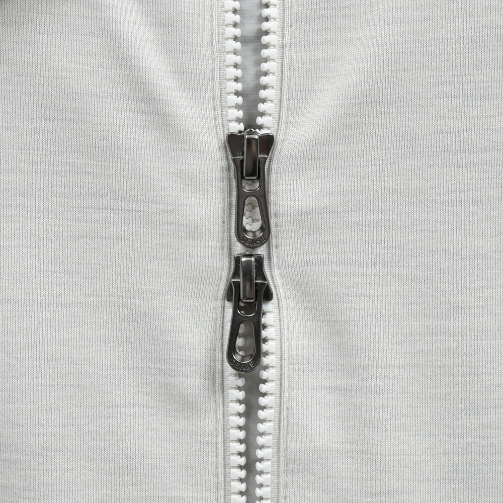 SEASE（シーズ） EXPLORER SWEATSHIRT ウールナイロンジャージスタンドカラージップブルゾン WK034TJ073