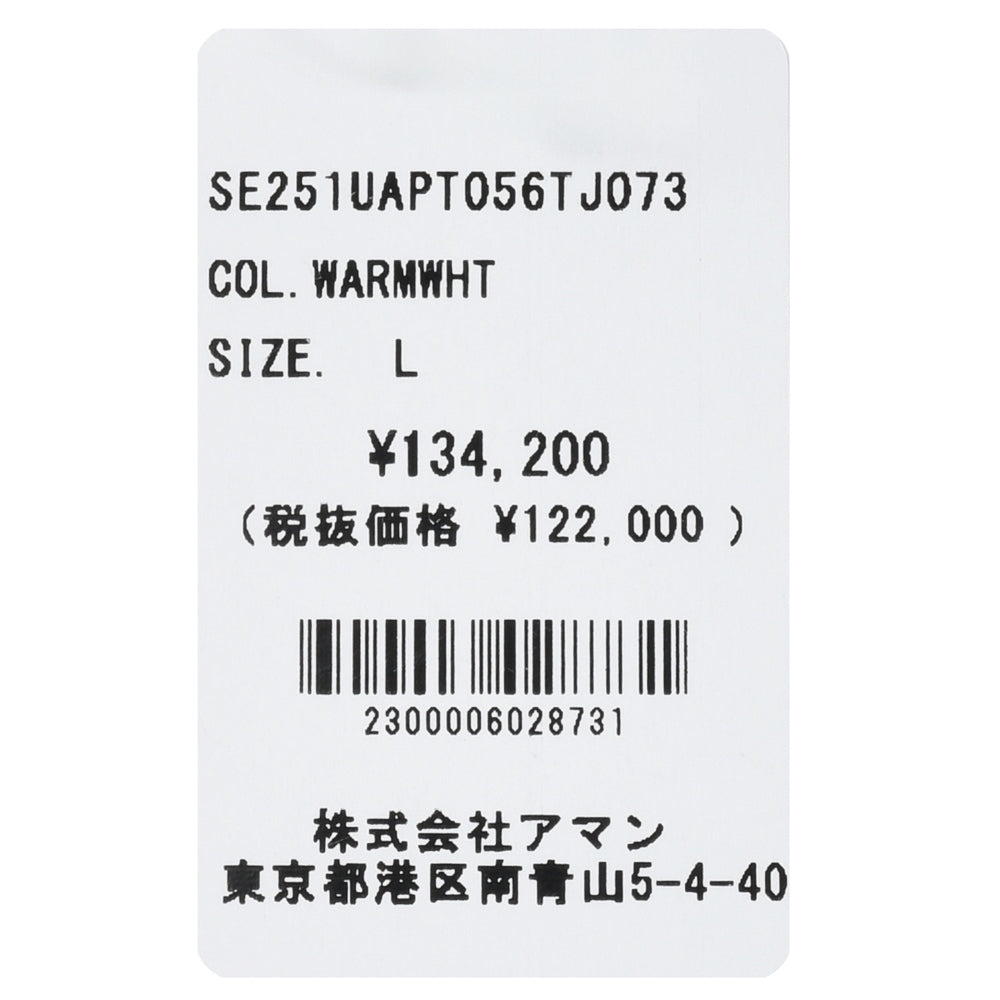 SEASE（シーズ） JERSEY DRAWSTRING PANT ウールナイロンジャージシャーリングパンツ PT056TJ073