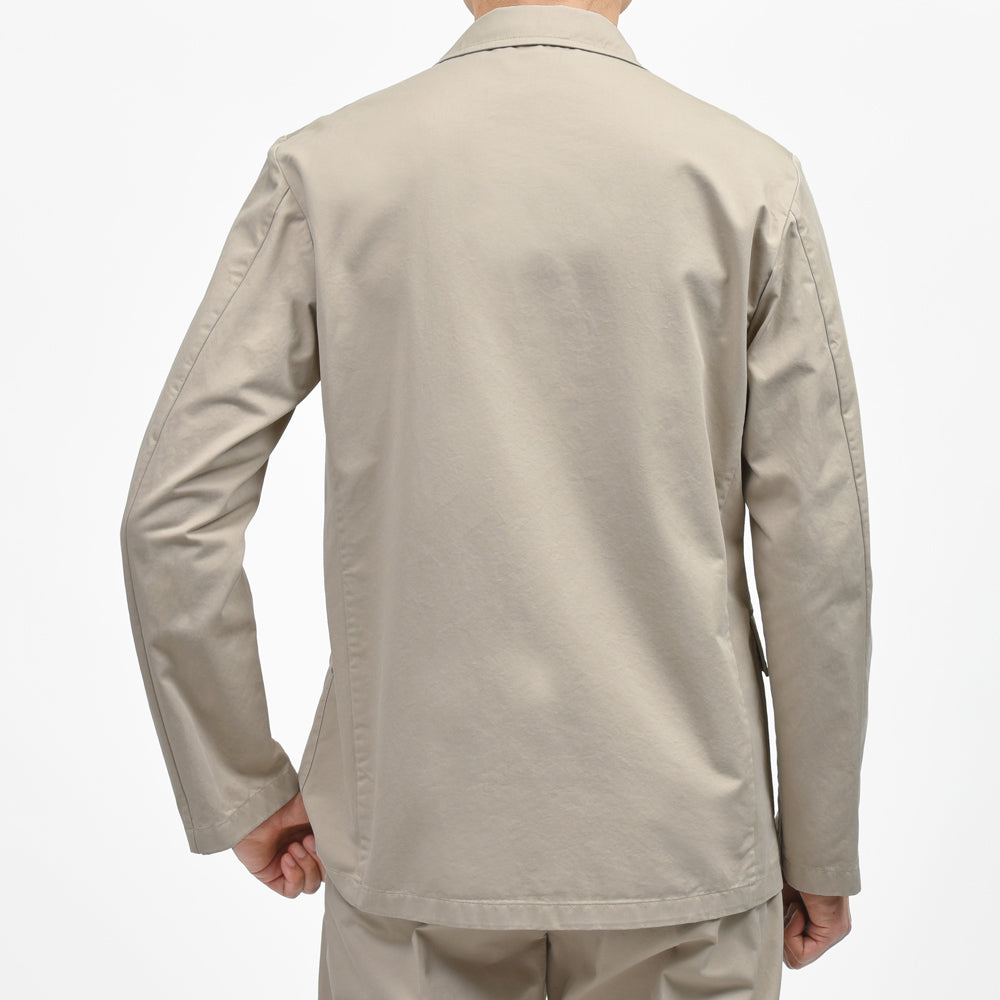 ORBIUM（オルビウム） WORKDRESS BLAZERワークドレスブレザー ガーメントダイコットンギャバジン3Bジャケット