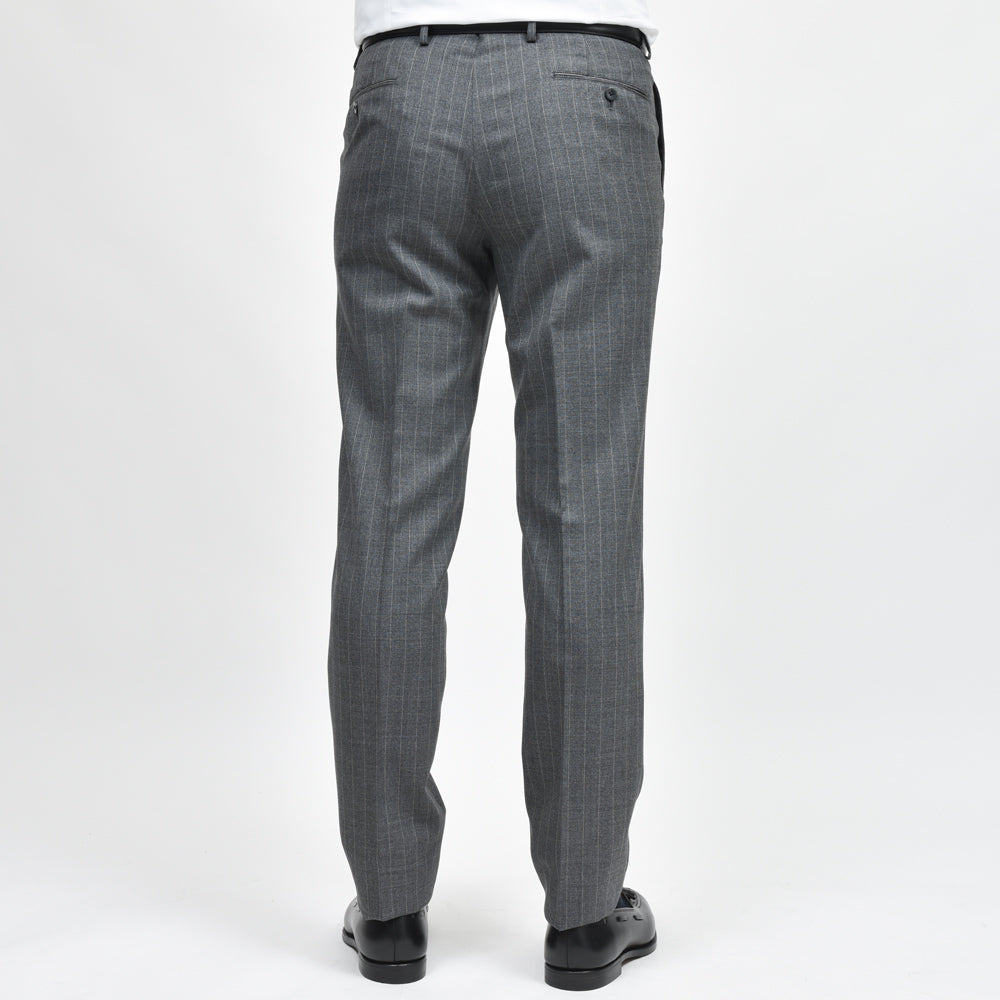 guji（グジ） ウールトロピカルピンストライプ3B1プリーツスーツ (MADE BY RING JACKET / VITALE BARBERIS CANONICOファブリック使用)【春/夏】1
