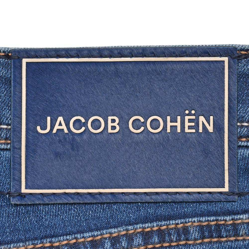 JACOB COHEN（ヤコブコーエン） NICKSLIMニックスリム ウォッシュドコットンストレッチテーパードスリムフィットデニム 226-32344