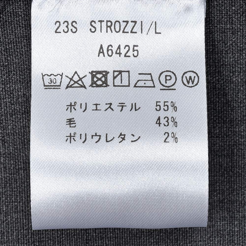 giab's ARCHIVIO ジャブスアルキヴィオ STROZZI/L テクノウール ストレッチ セットアップ対応 シングル2Bジャケット A6425