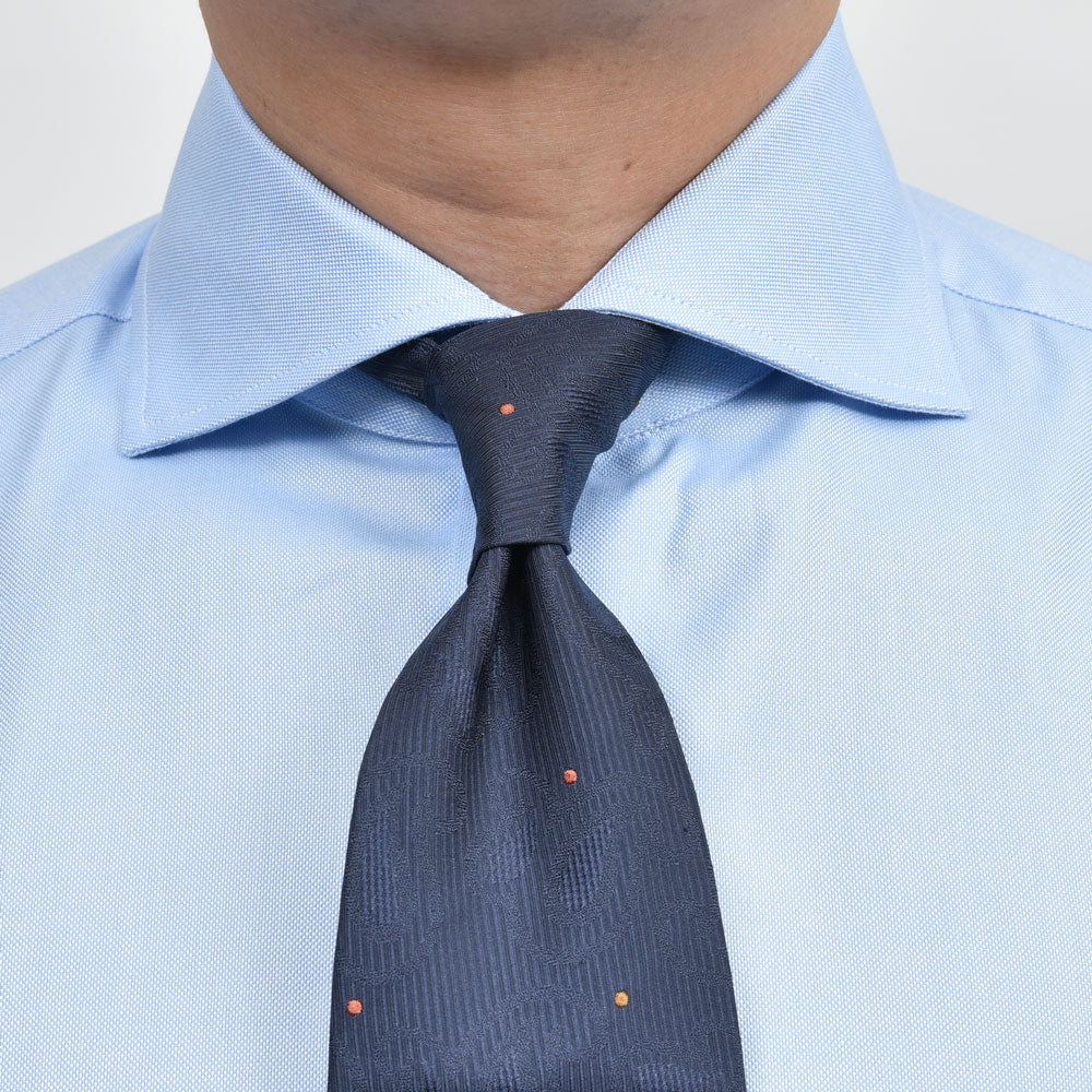 BARBA（バルバ） コットンピンオックスシャツ / ワイド (406) 11151200052