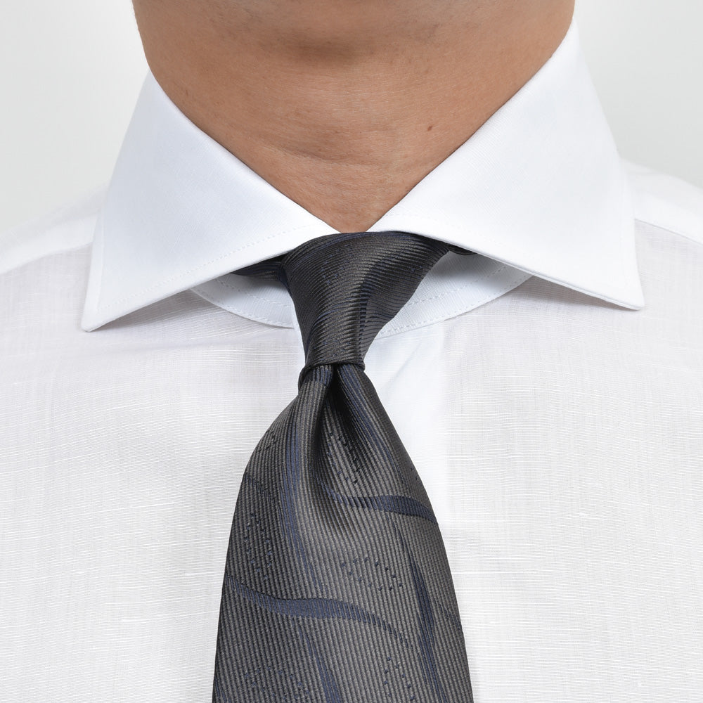 BARBA（バルバ） コットンリネンスラブシャツ / ワイド (406) 11151202052