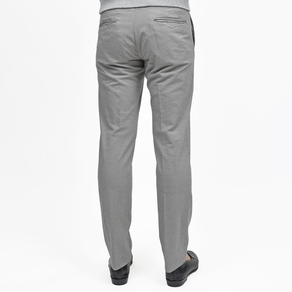 INCOTEX SLACKS（インコテックス スラックス） SLIM FIT ガーメントダイコトンストレッチハウンドトゥーステーパードパンツ 18S100/90926/31577