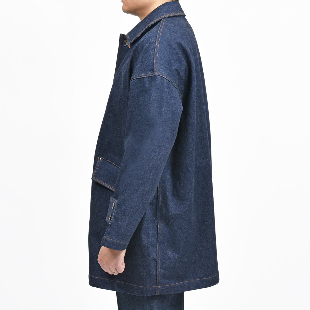 MACKINTOSH（マッキントッシュ） HUMBIEハンビー ワンウォッシュデニムオーバーサイズドバルカラーコート