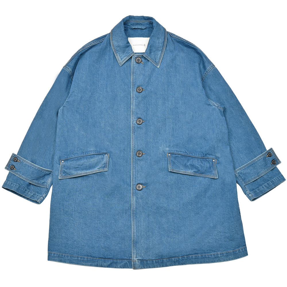 MACKINTOSH（マッキントッシュ） HUMBIEハンビー ストーンバイオウォッシュデニムオーバーサイズドバルカラーコート